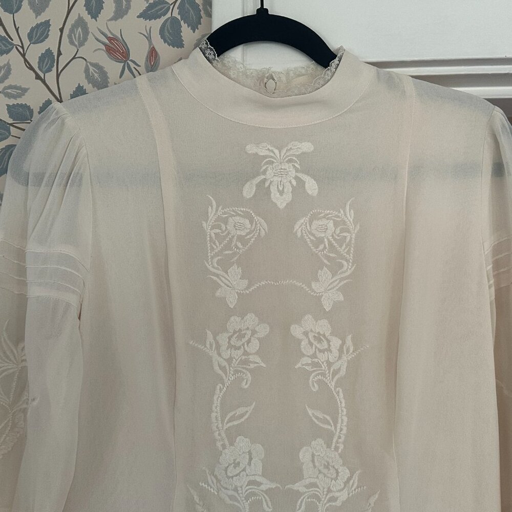 REFORMATION Adelia Midi Dress Sz 8 - Picture 8 of 12